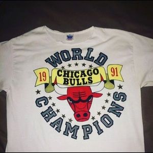 Chicago Bull 1991 championship t shirt!